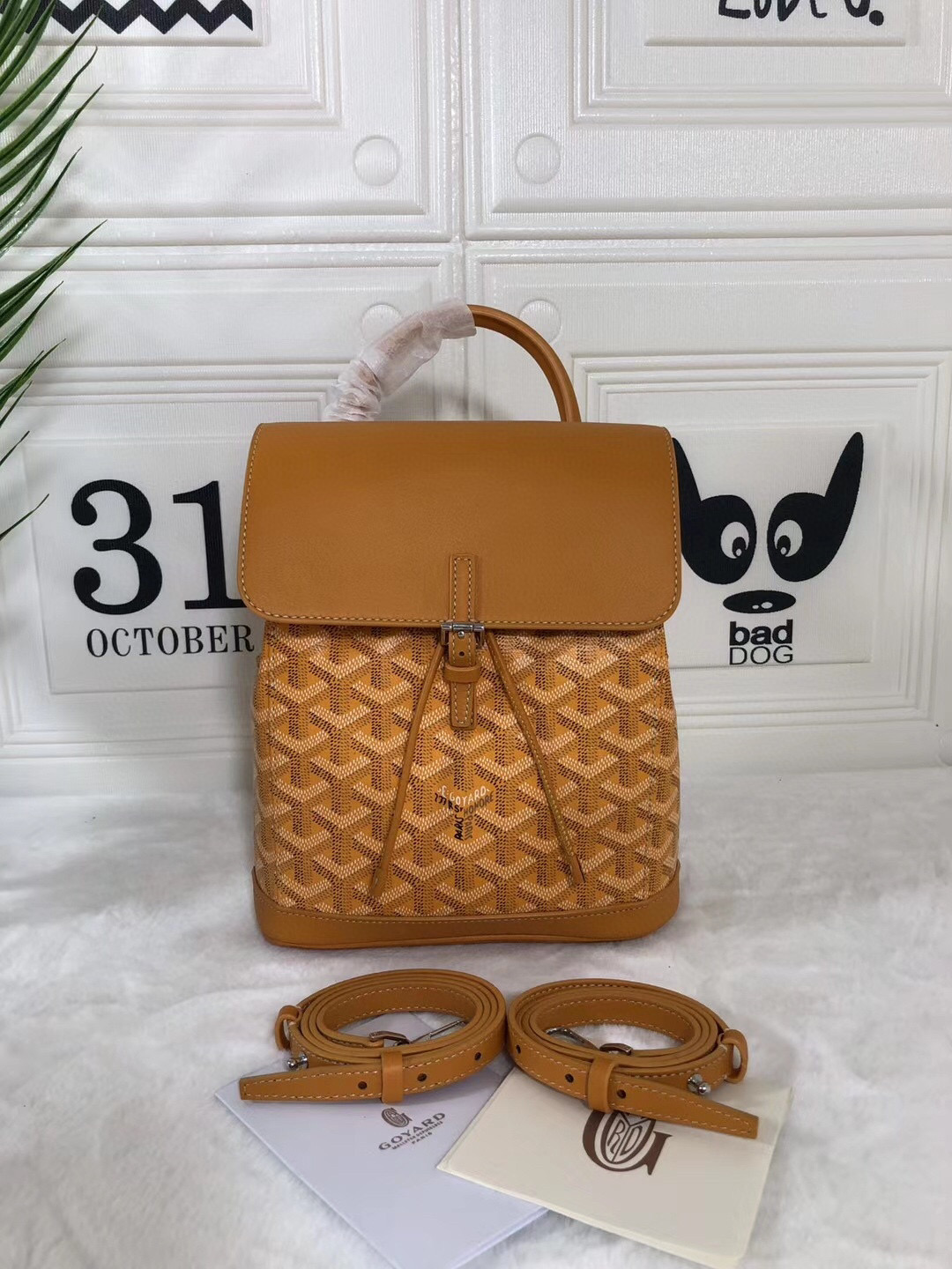 고야드 미니 백팩