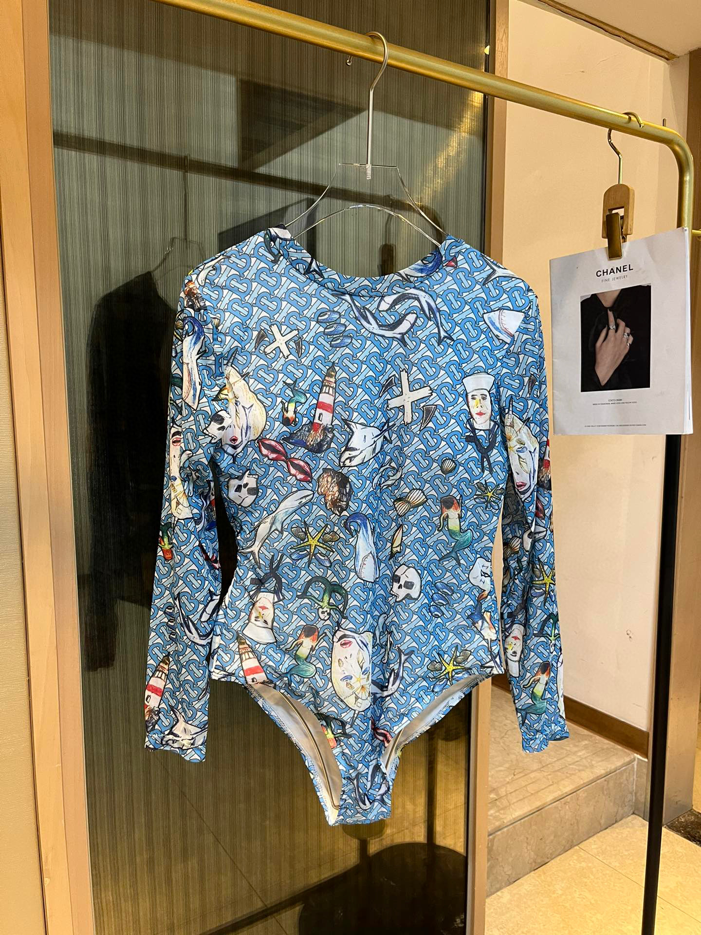 버버리  여자 수영복