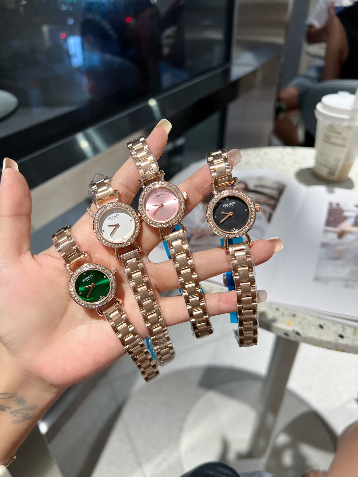 에르메스 A급 여자 시계 4컬러