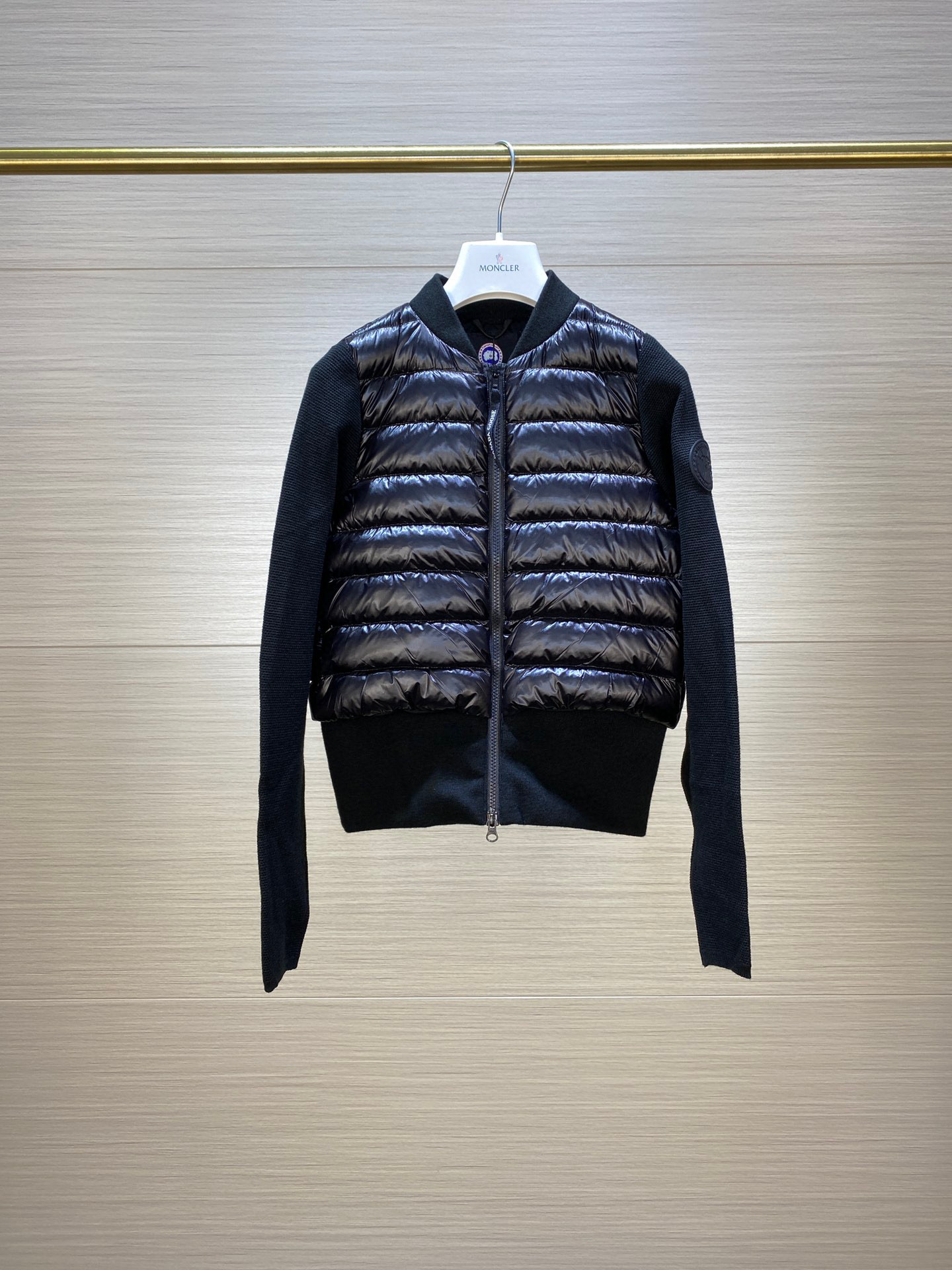 캐나다구스 여자 니트패딩 2컬러