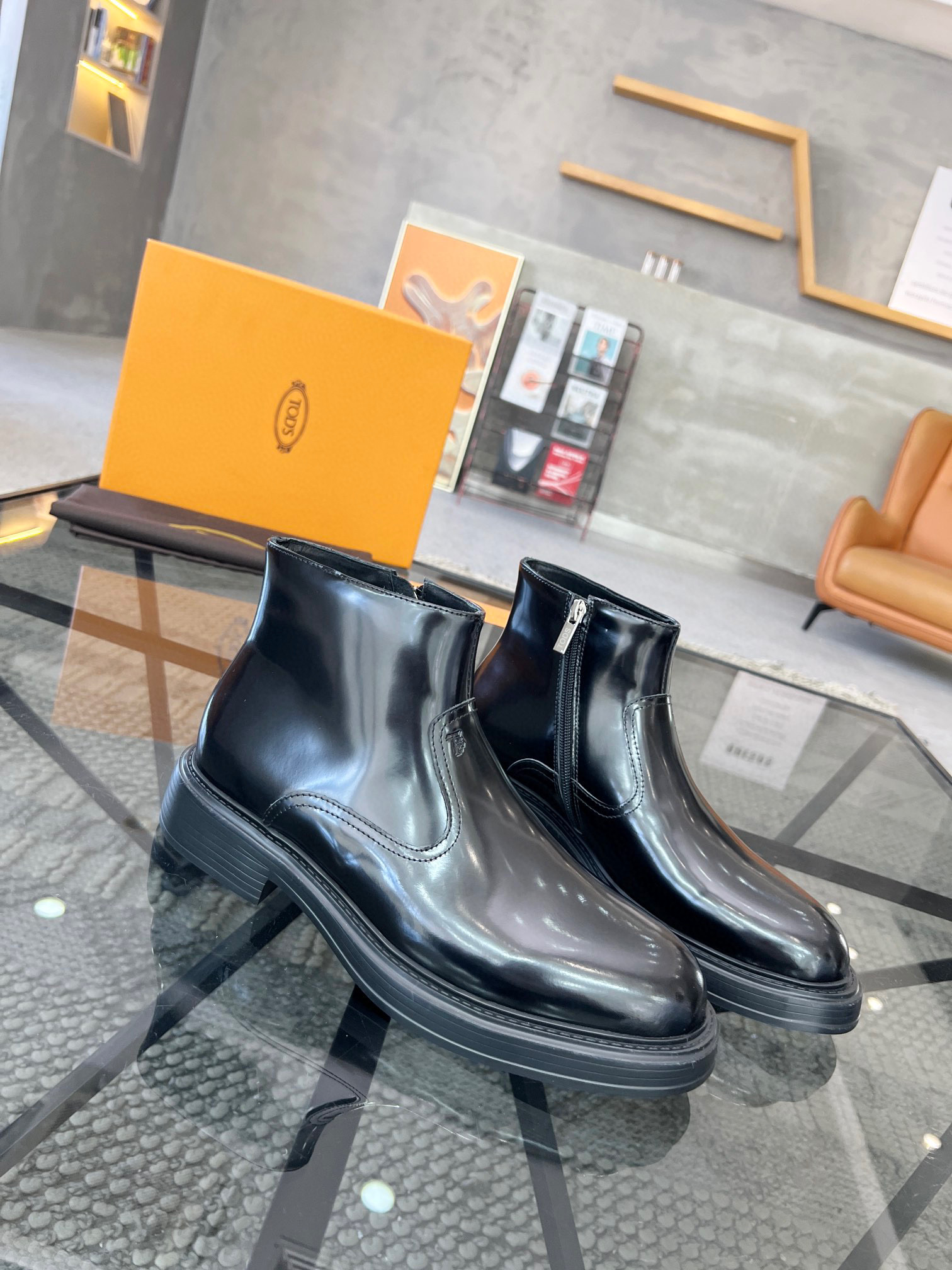 토즈 남자 부츠