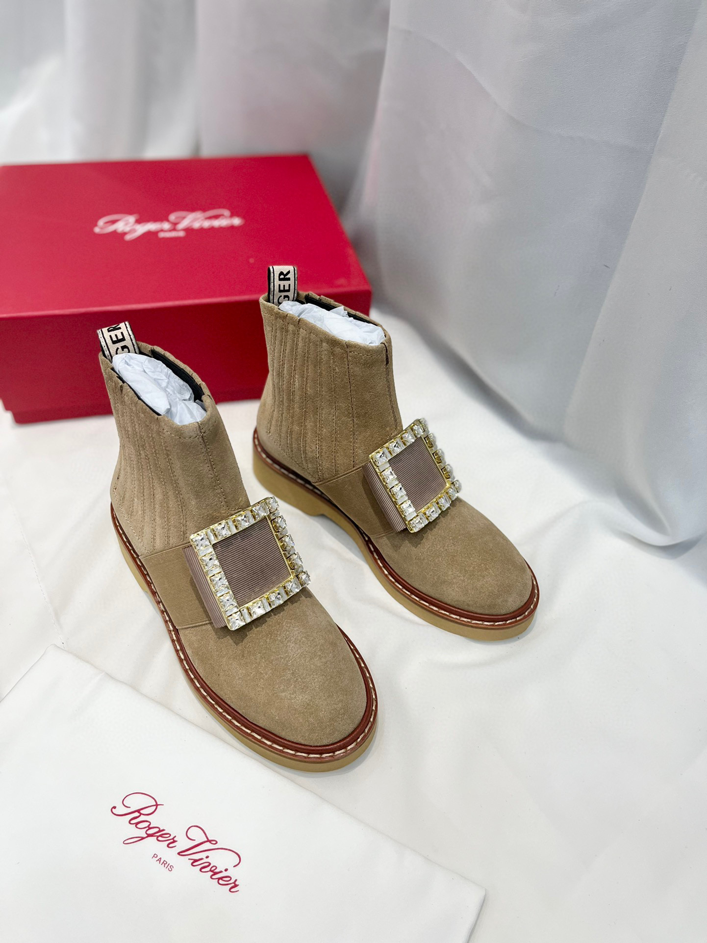 로저비비에 3.5cm 여자 부츠