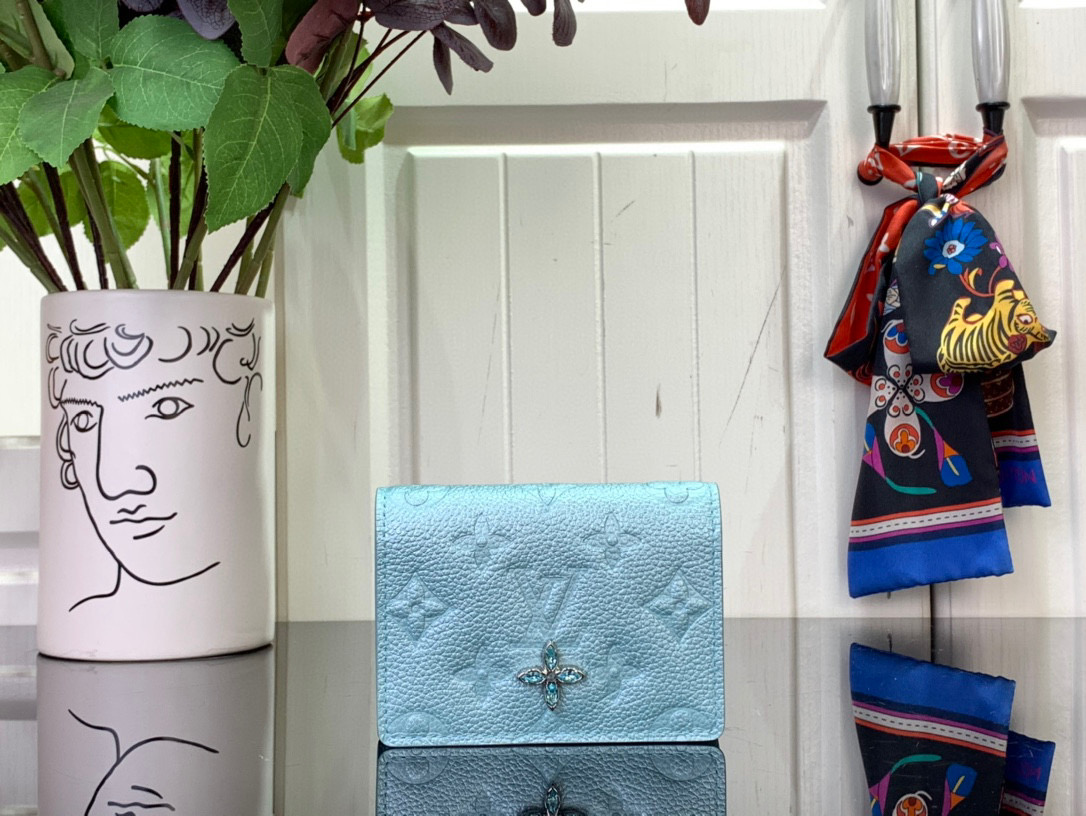 루이비통 여자 반지갑 m12177