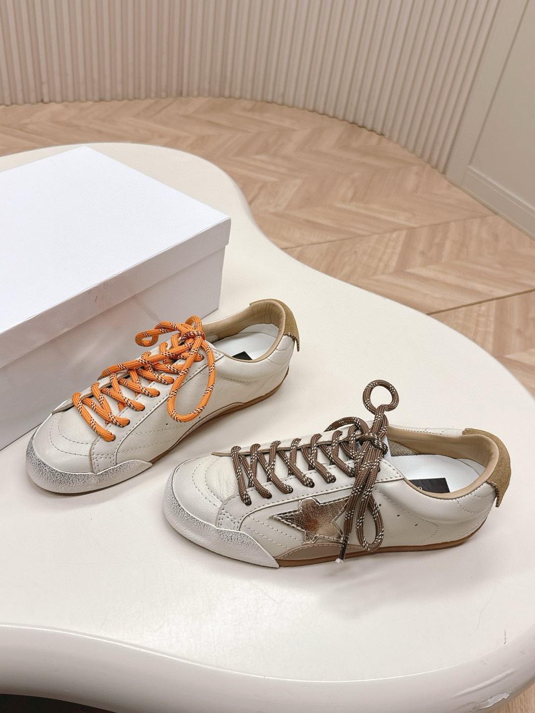 골든구스 3.5cm 남녀공용 스니커즈 신발 운동화