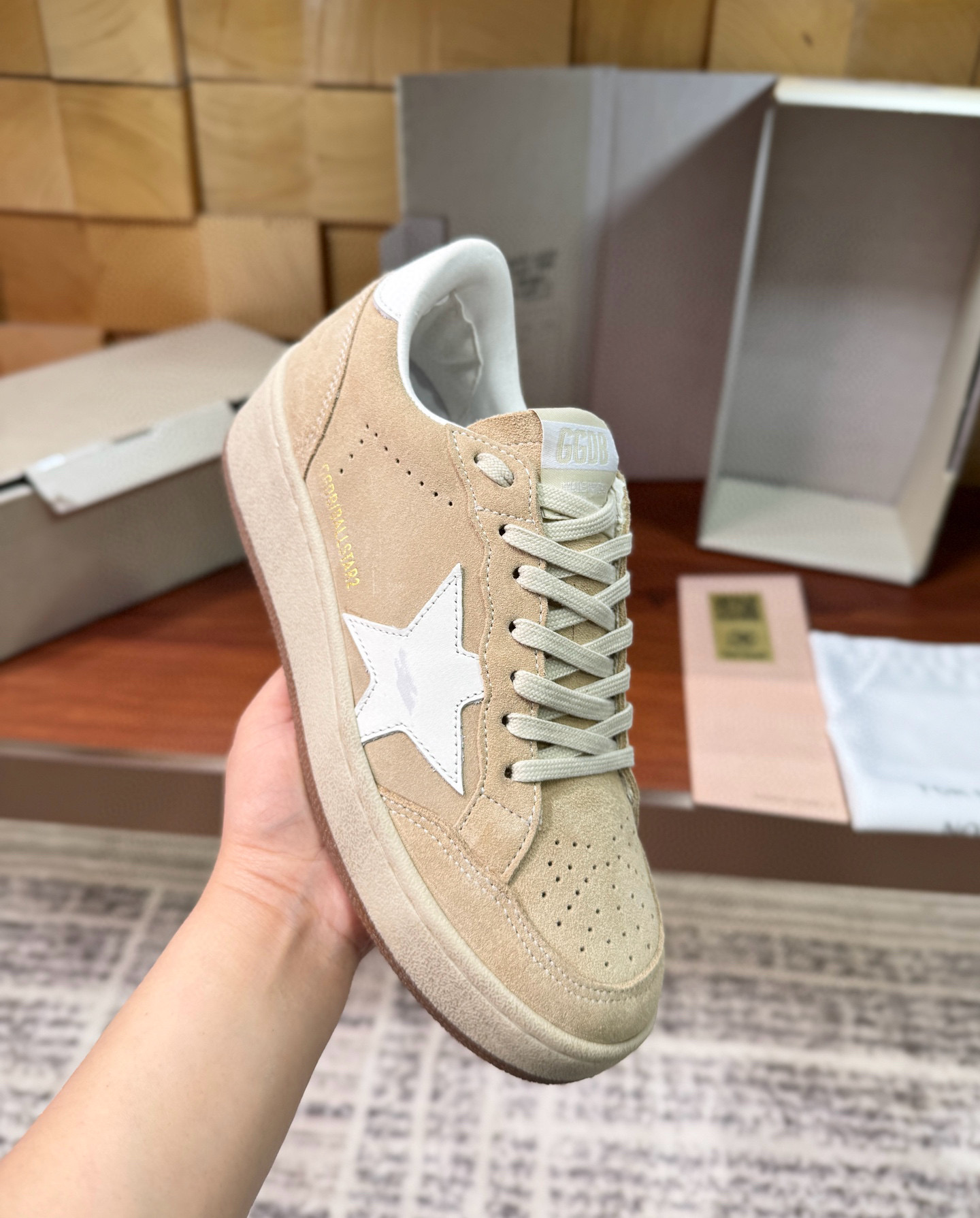 골든구스 3cm 남녀공용 스니커즈 신발 운동화