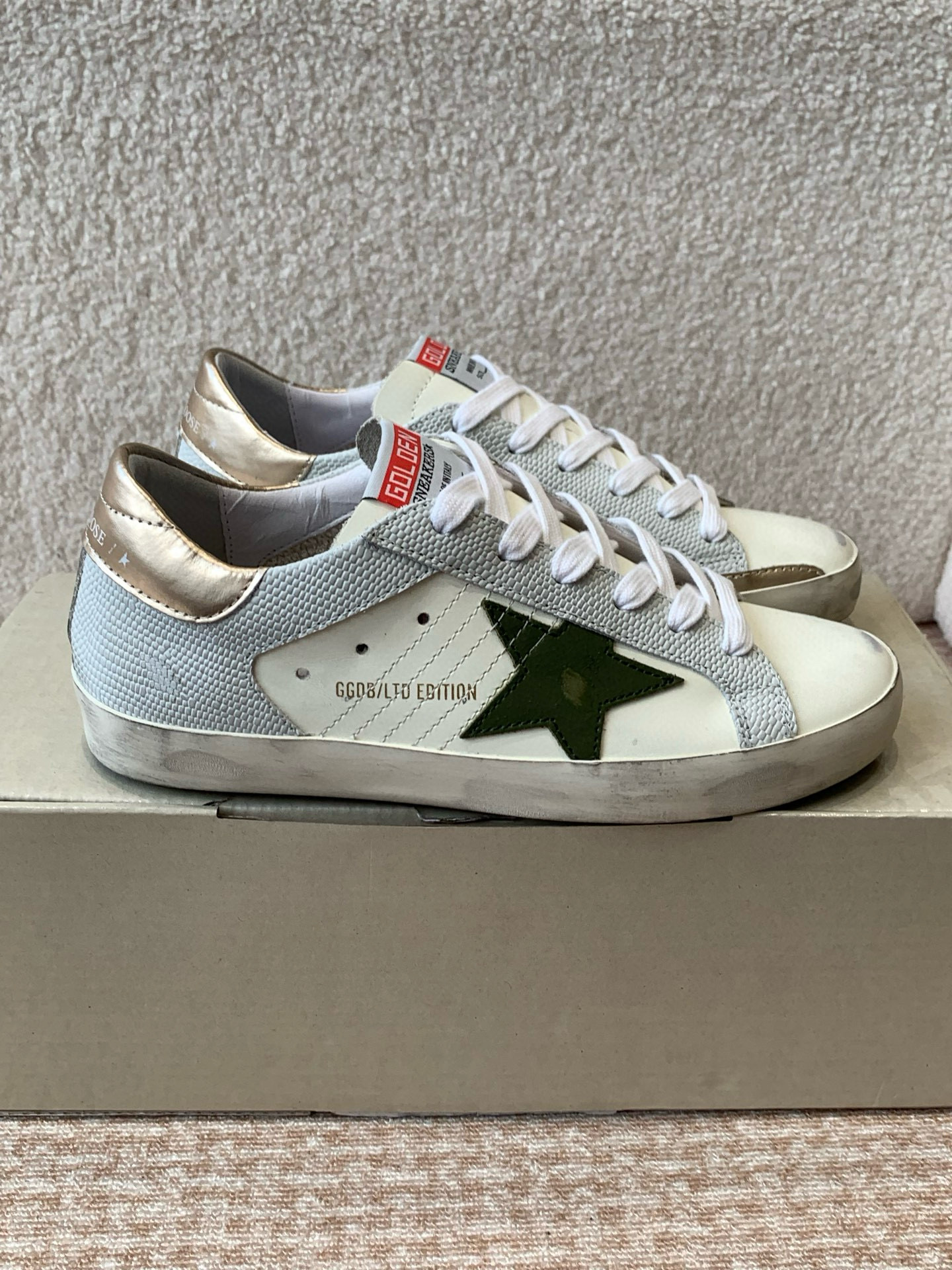 골든구스 4.5cm 남녀공용 스니커즈 신발 운동화