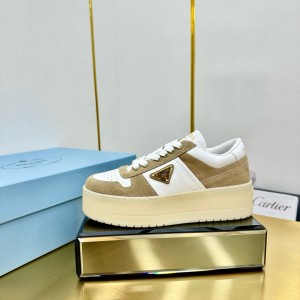 프라다 5cm 여자 스니커즈 신발 운동화