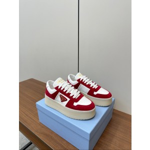 프라다 5cm 여자 스니커즈 신발 운동화