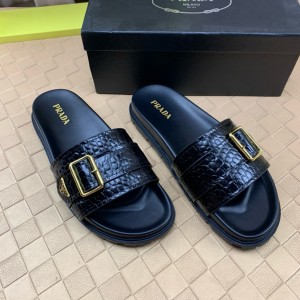 프라다 남자 슬리퍼