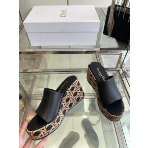 디올 여자 슬리퍼 9cm