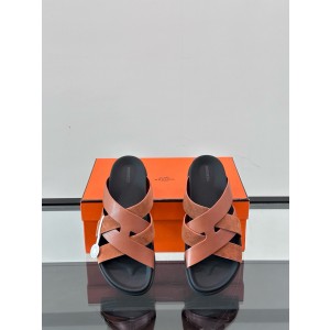 에르메스 남자 슬리퍼