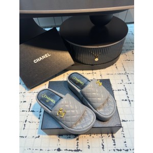 샤넬 여자 슬리퍼