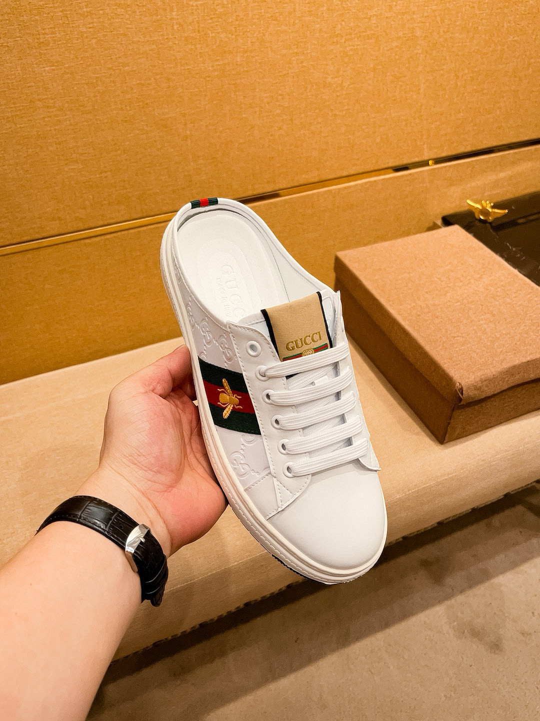 구찌 남자 슬리퍼