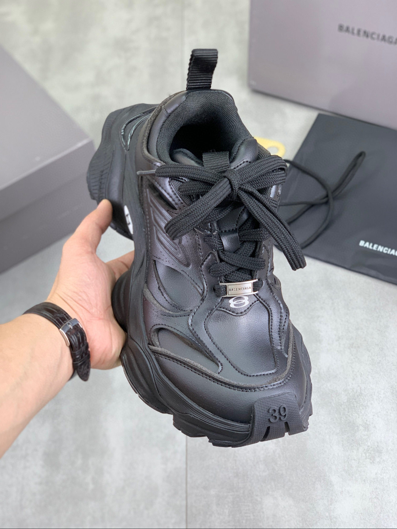 발렌시아가 트랙 남녀공용 신발 운동화 스니커즈