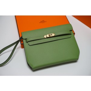 에르메스 클러치겸크로스백 켈리 데페슈