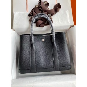 에르메스 가든파티 30 클레망스가죽 여자가방