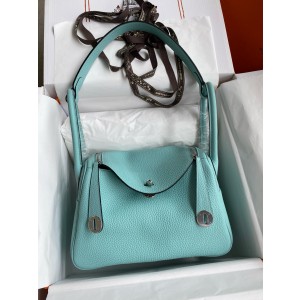 에르메스 린디백 26 클레망스가죽 여자가방