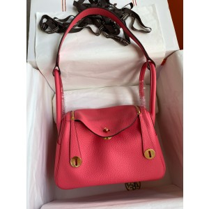 에르메스 린디백 26 클레망스가죽 여자가방