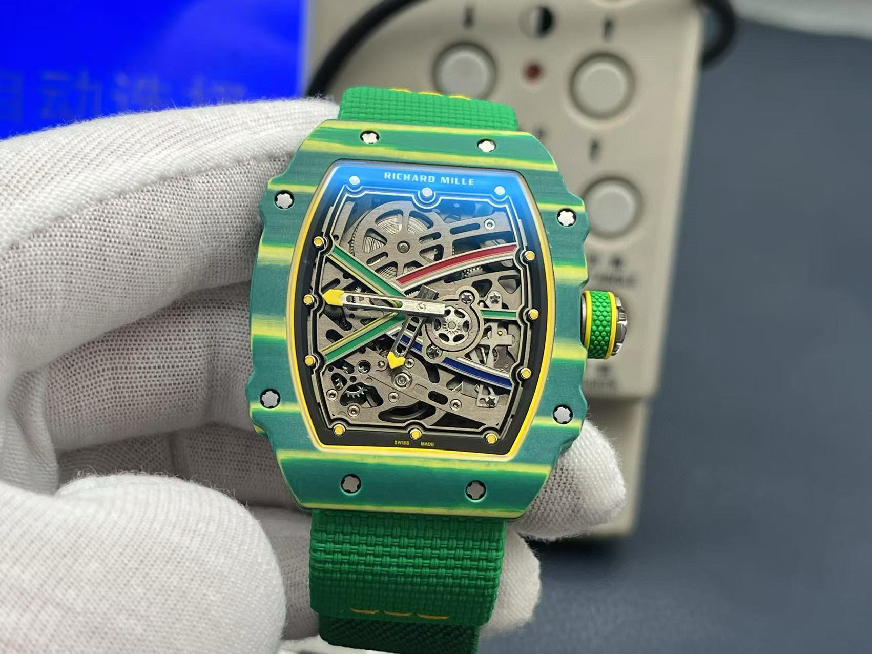 리차드밀 67-02 미러급 남자시계