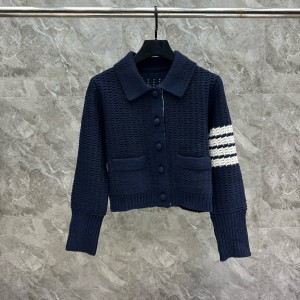 톰브라운 여자 양털 자켓