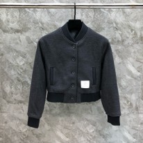 톰브라운 여자 양털 자켓