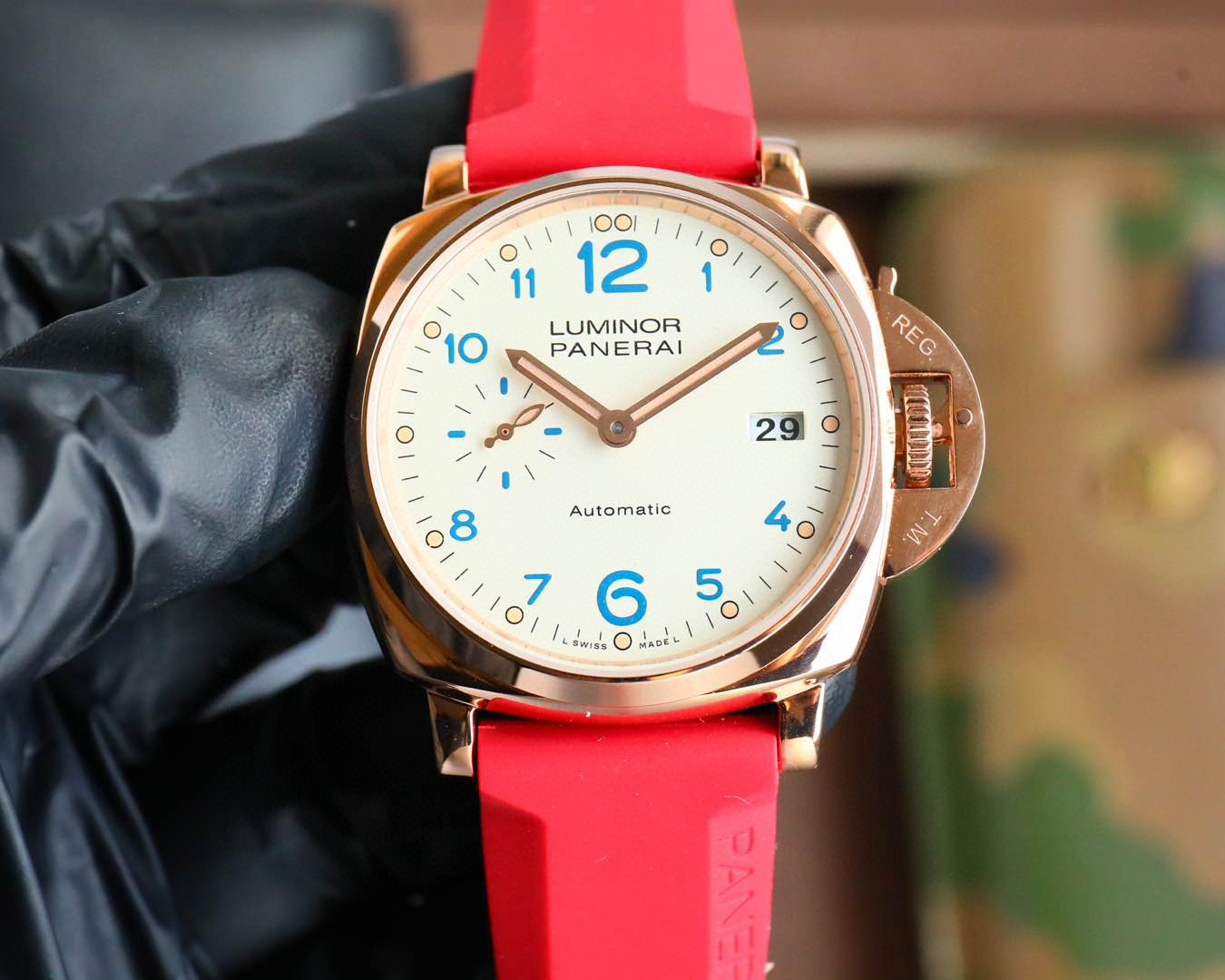 파네라이 V7공장 남자 미러급 시계