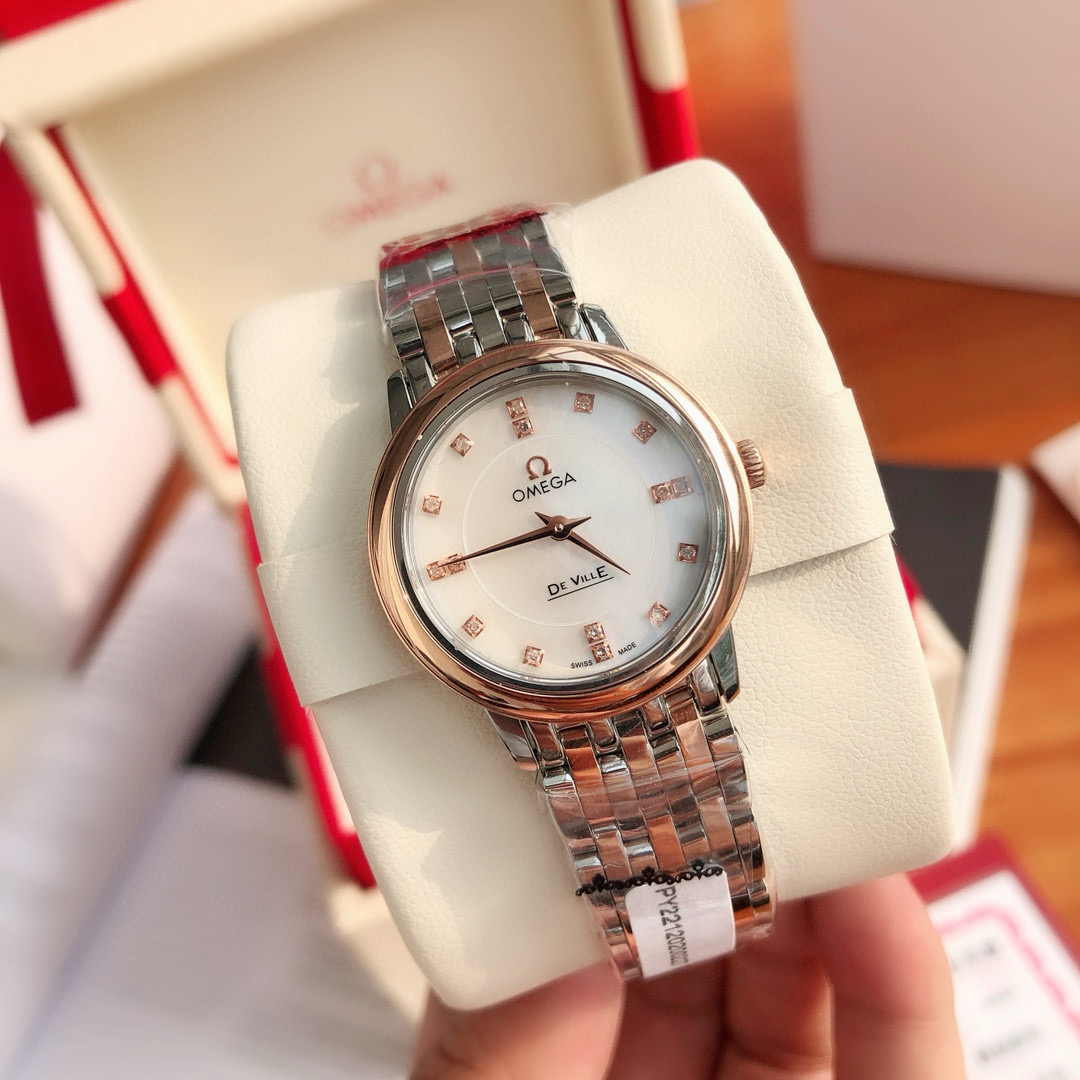 오메가 미러급 여자시계