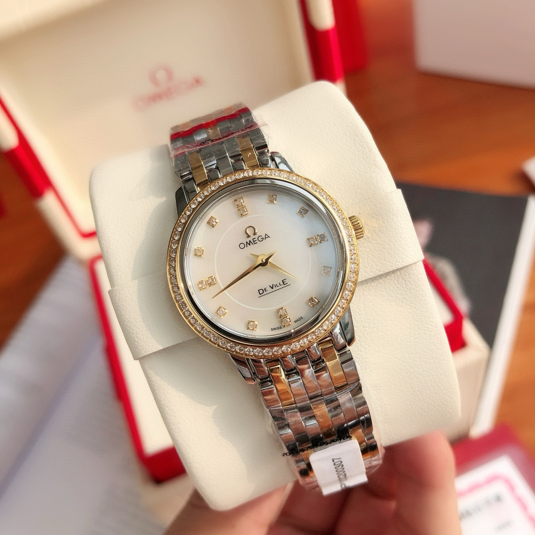 오메가 미러급 여자시계