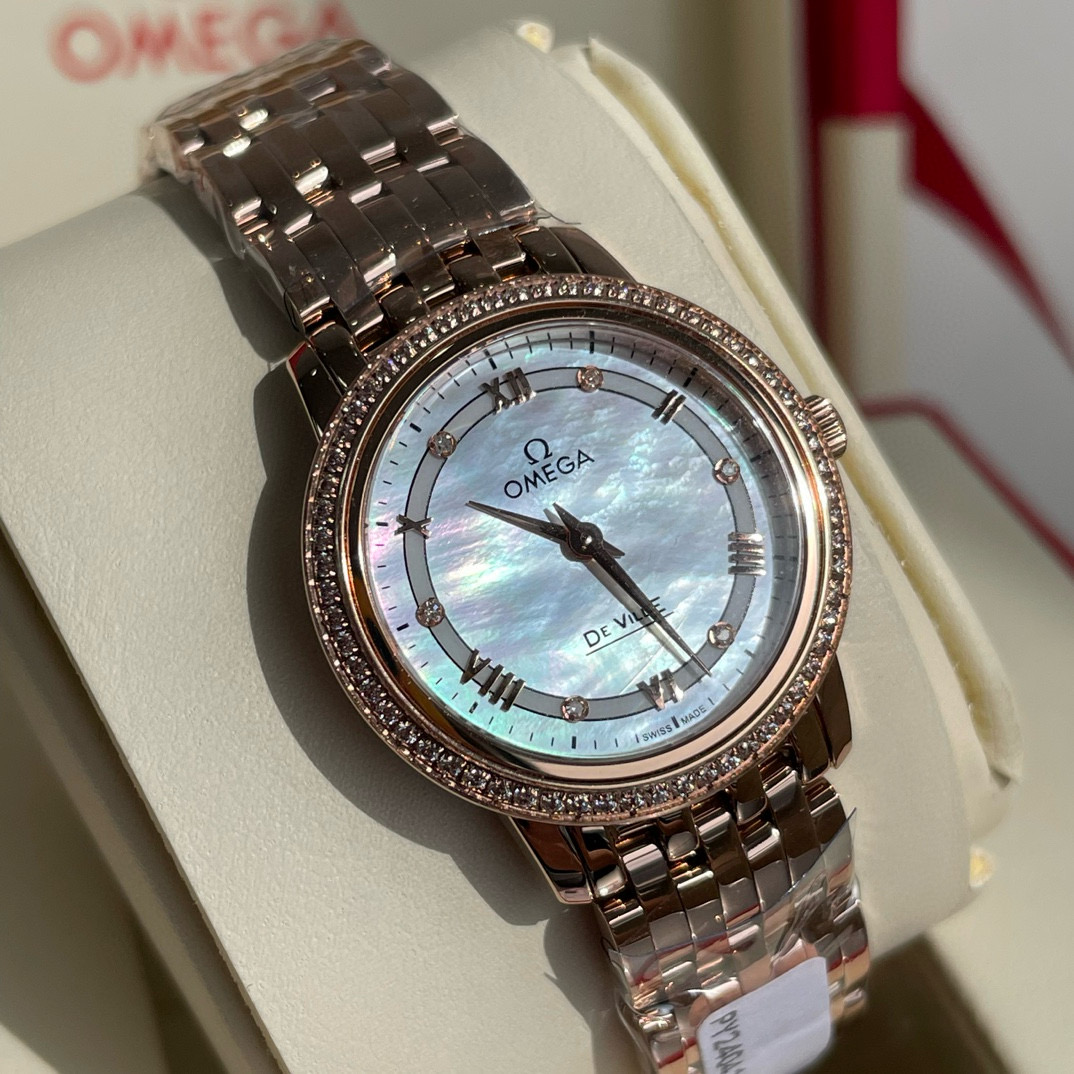 오메가 미러급 여자시계