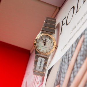 오메가 미러급 여자시계