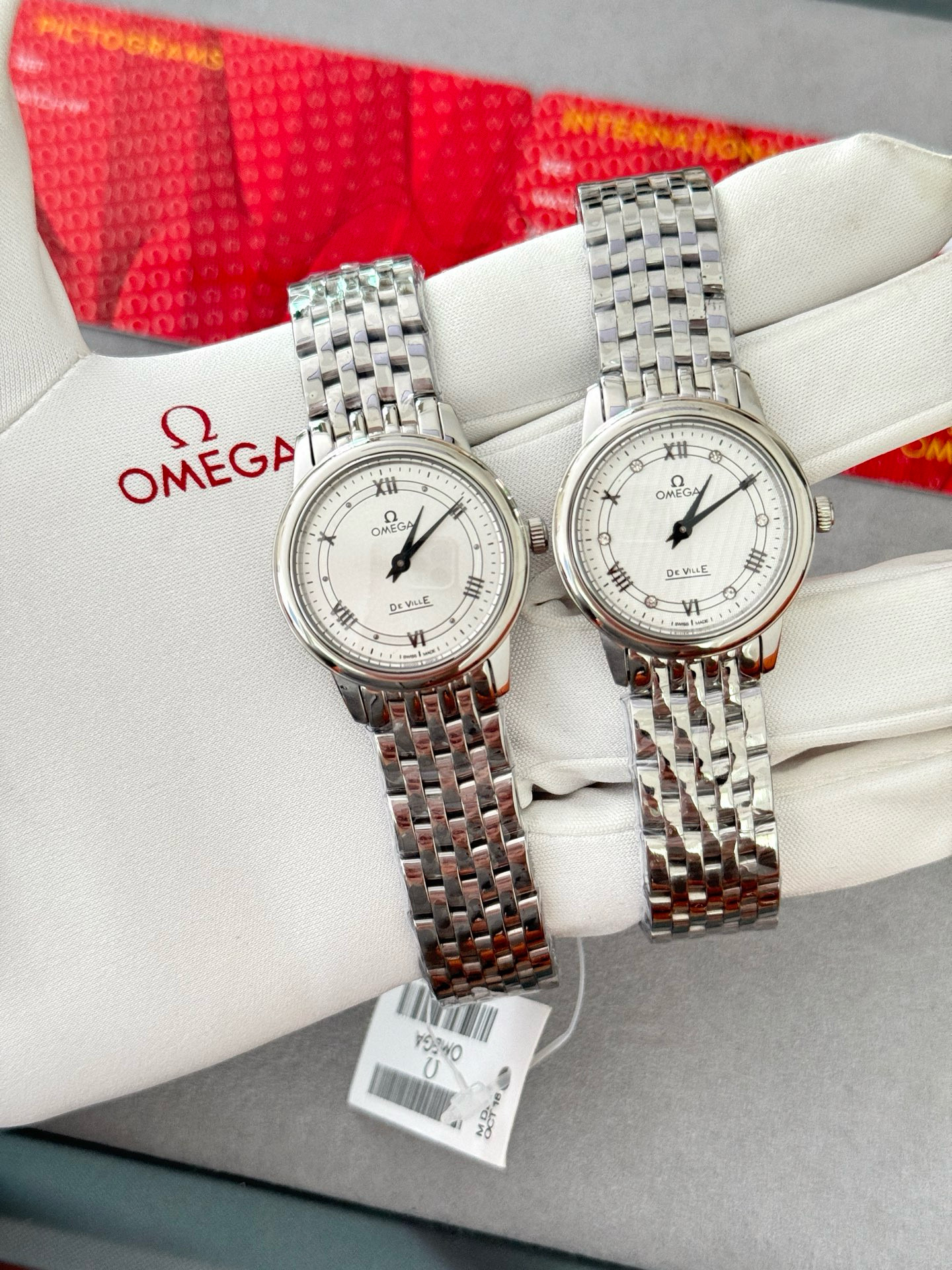 오메가 4컬러 A급 여자시계