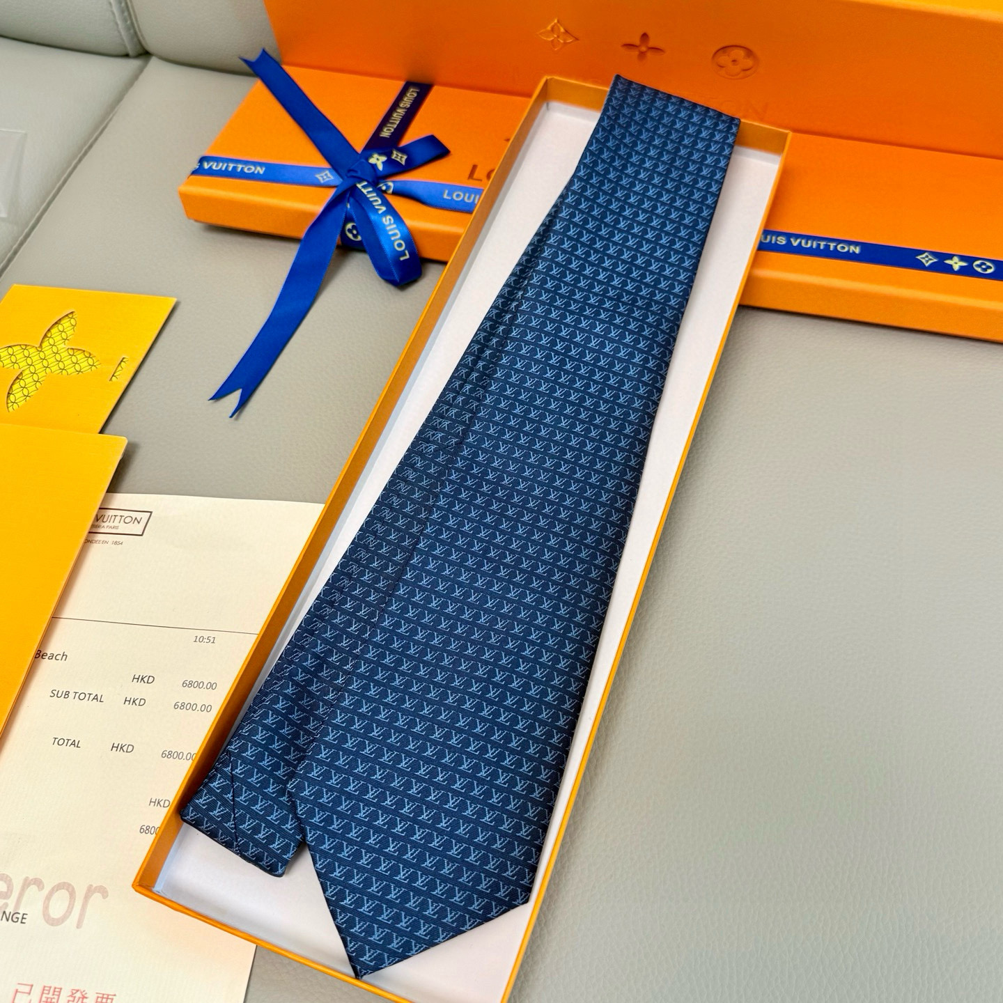 루이비통 넥타이