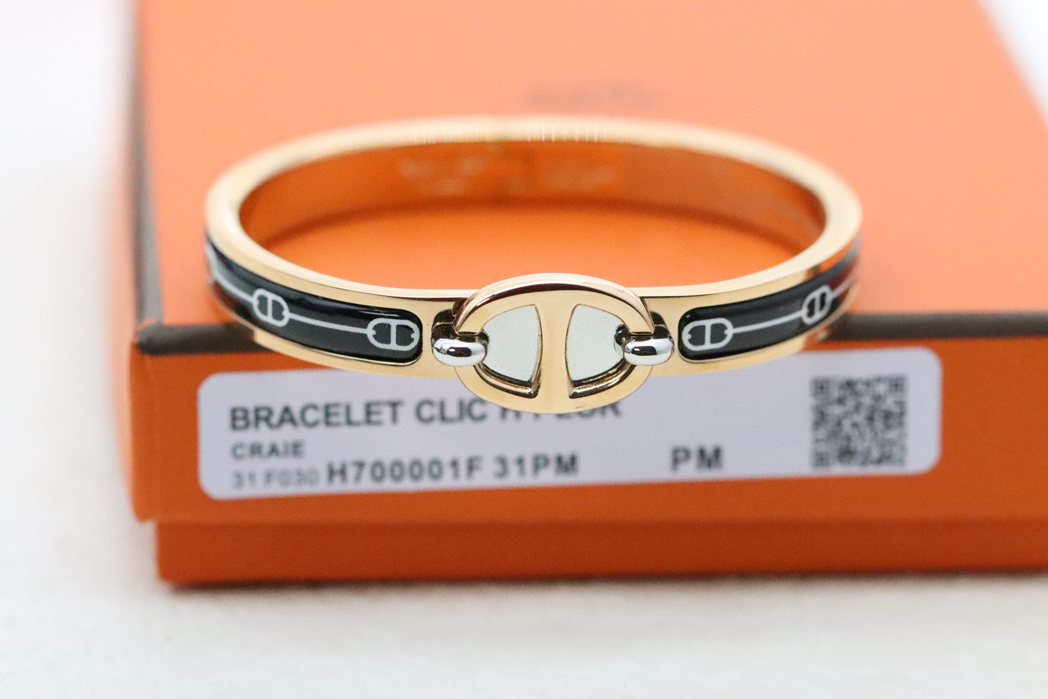 에르메스 팔찌 17사이즈