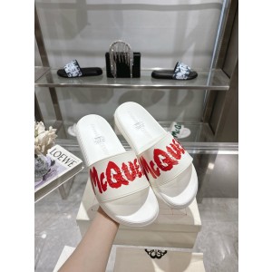 알렉산더 맥퀸 남녀공용 슬리퍼