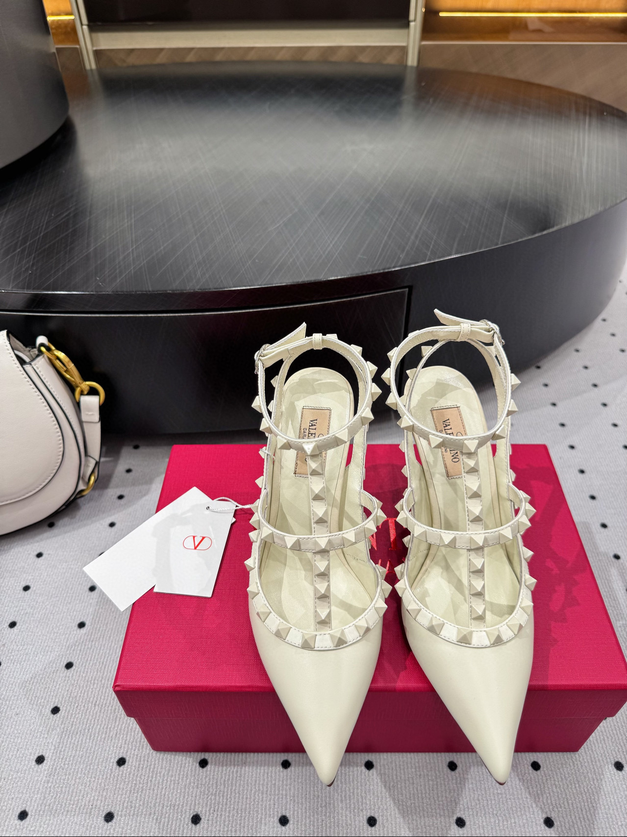 발렌티노 9.5cm 여자 신발 구두