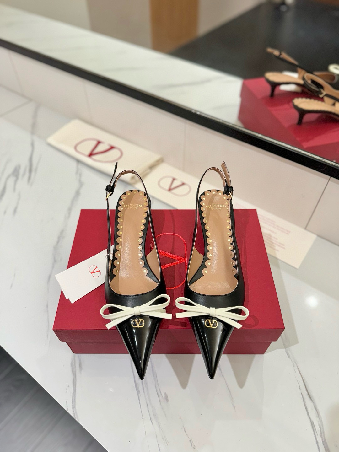 발렌티노 4.5cm 여자 신발 구두