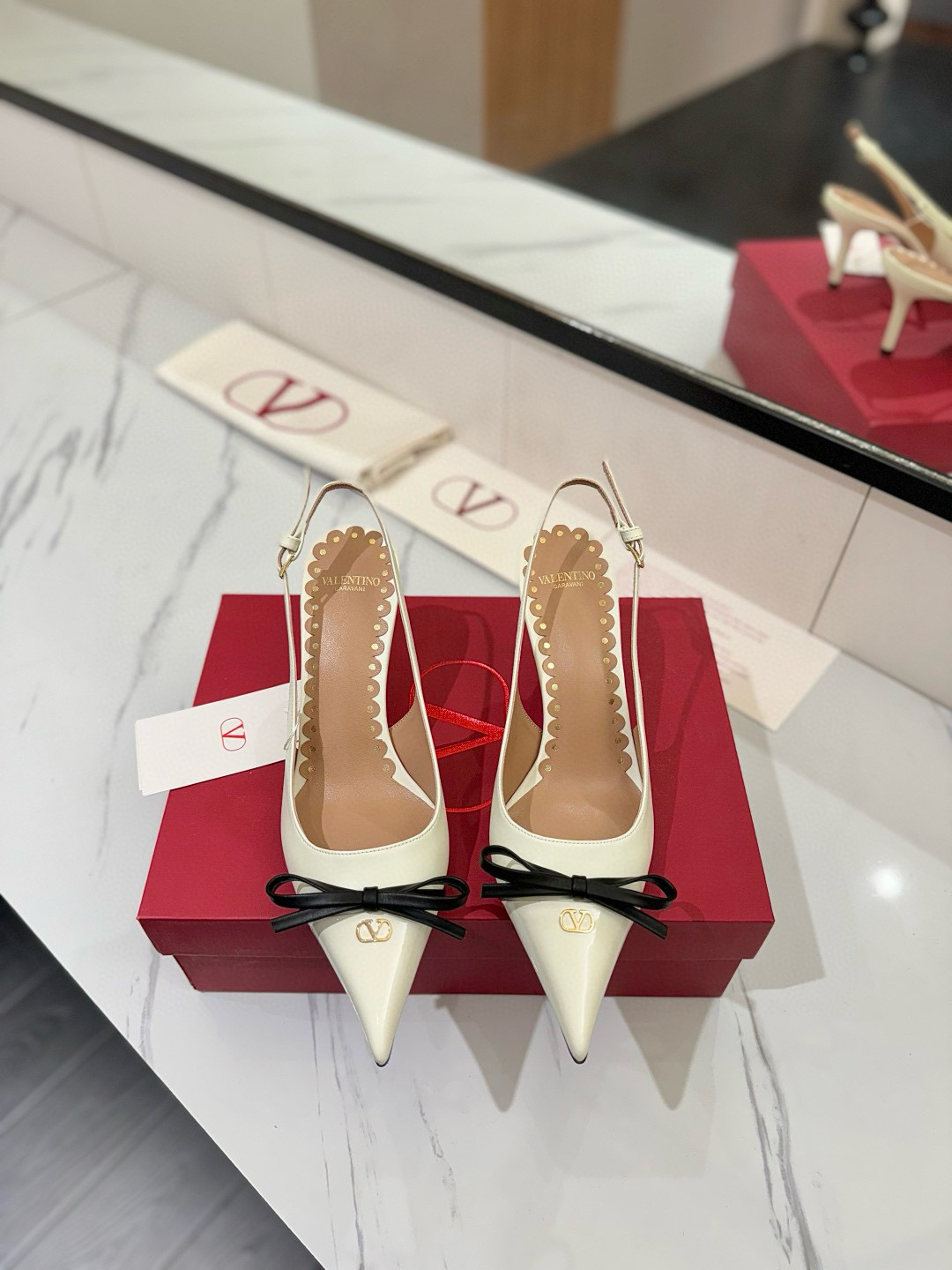 발렌티노 4.5cm 여자 신발 구두