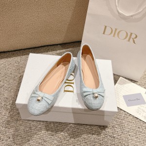 디올 굽 두가지 여자 신발 구두
