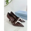 프라다 8.5cm 여자 신발 구두