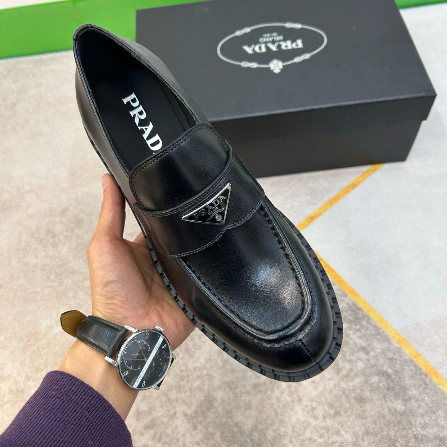 프라다 남자 구두