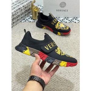 베르사체 남자 스니커즈 신발 운동화