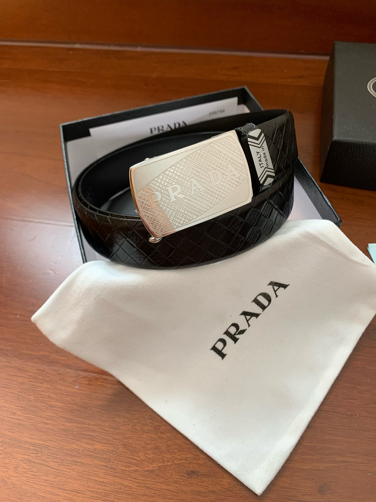 프라다 남자 벨트