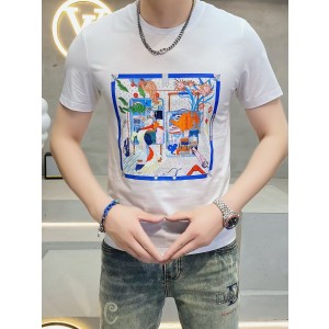 에르메스 남자 반팔티