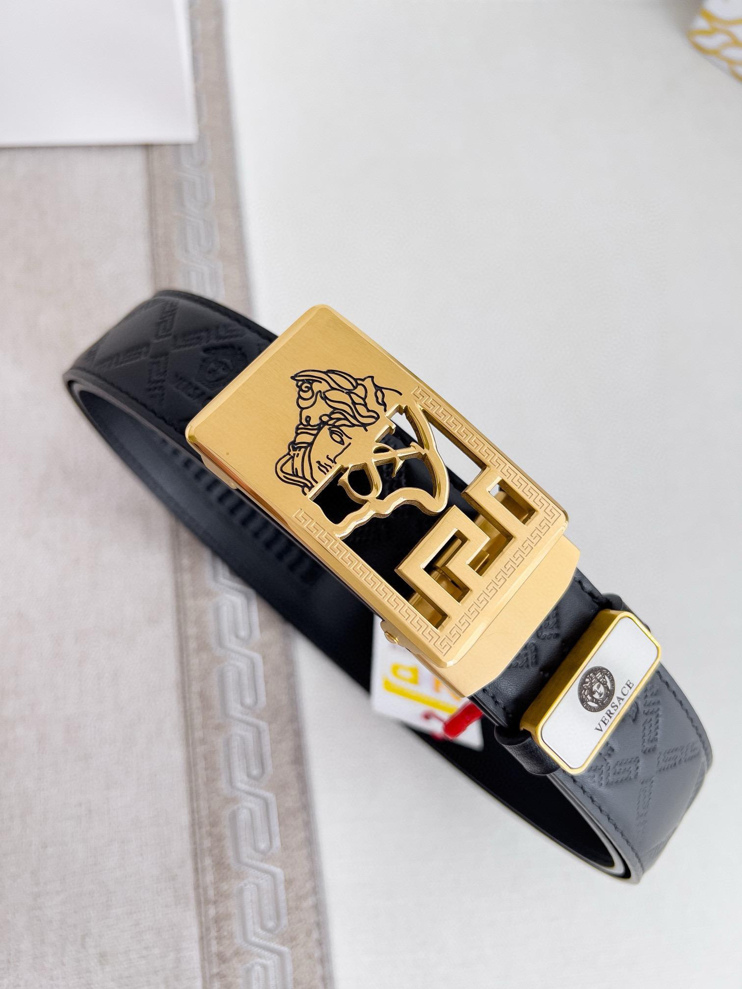 베르사체 남자 벨트 2컬러