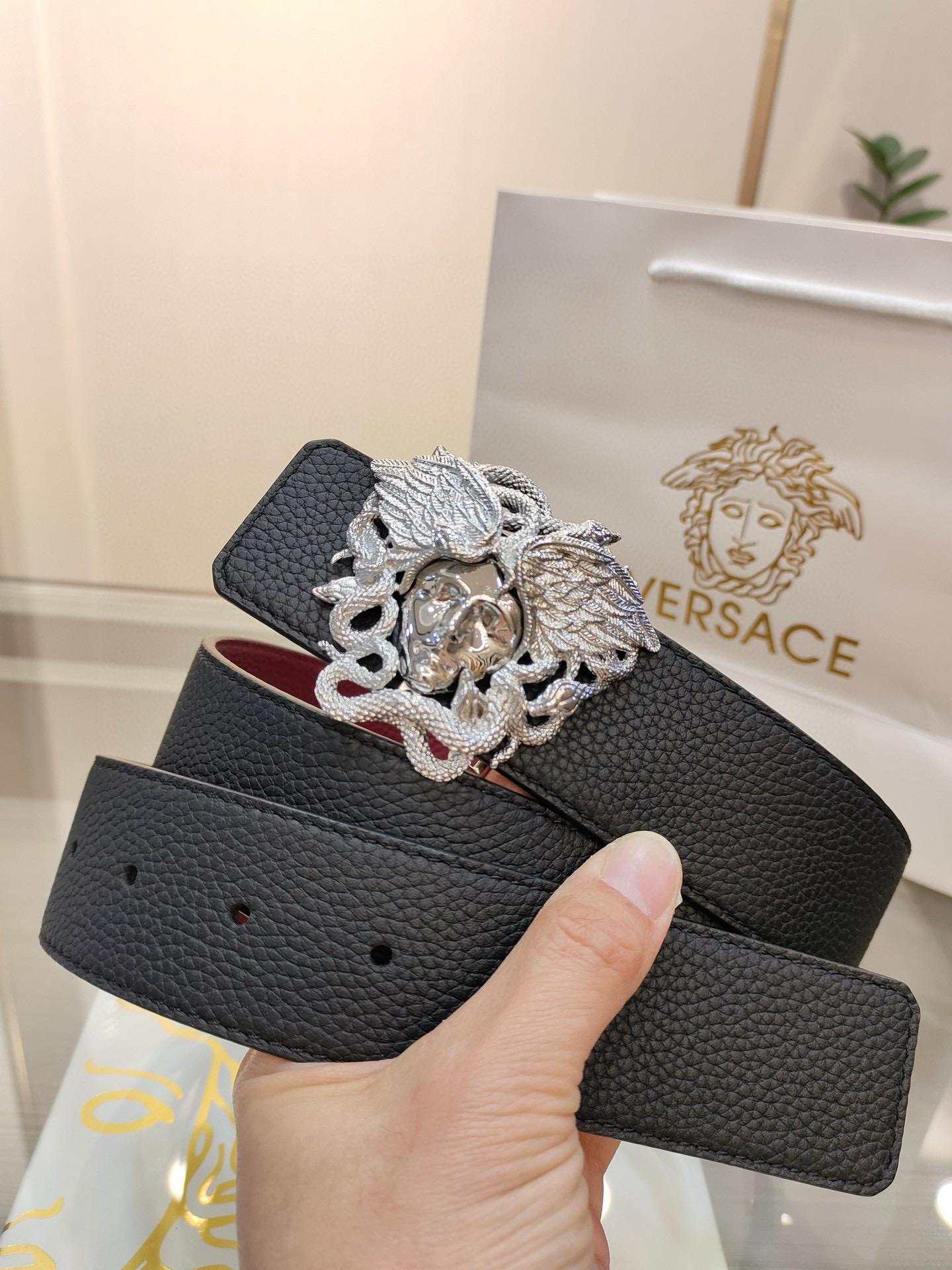 베르사체 남자 벨트