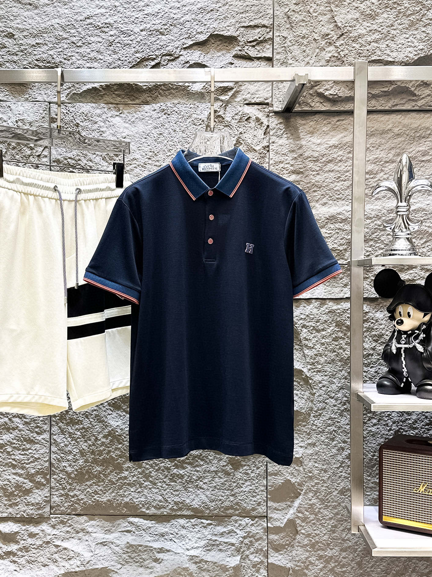 에르메스 남자 반팔티