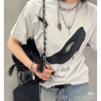 발렌시아가 남녀공용 반팔티