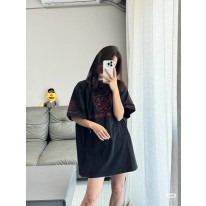 발렌시아가 남녀공용 반팔티