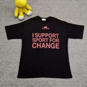 오프화이트 남녀공용 반팔티