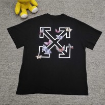 오프화이트 남녀공용 반팔티